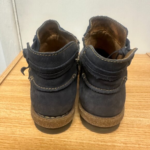 Born Leather Zip Side Ankle Boots - Picture 8 of 8